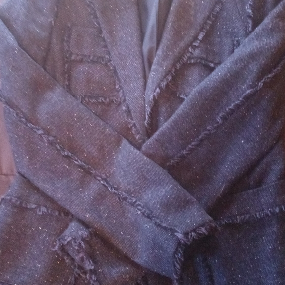 Jones New York warm stylish wool blazer w/satin inner lining - Picture 1 of 9